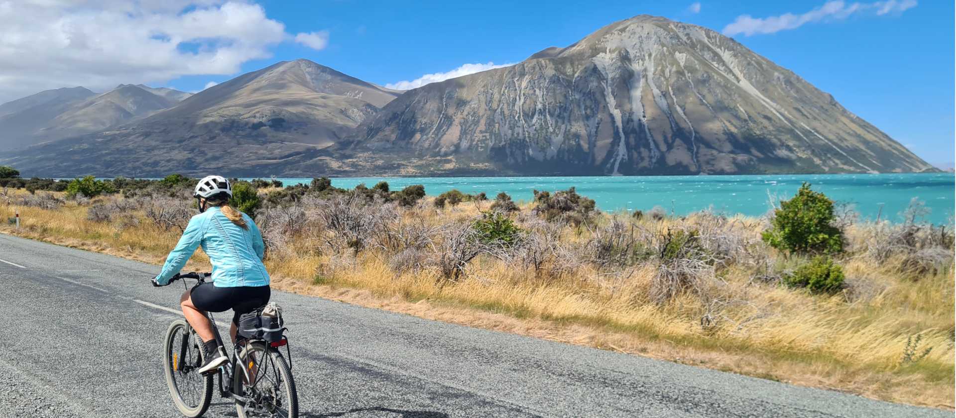 Cycling around Lake Ohau on the Alps 2 Ocean trail | Hana Black