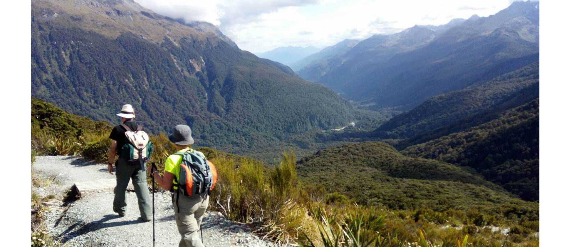 The Hollyford Track provides incredible valley views | Stephen Tulley