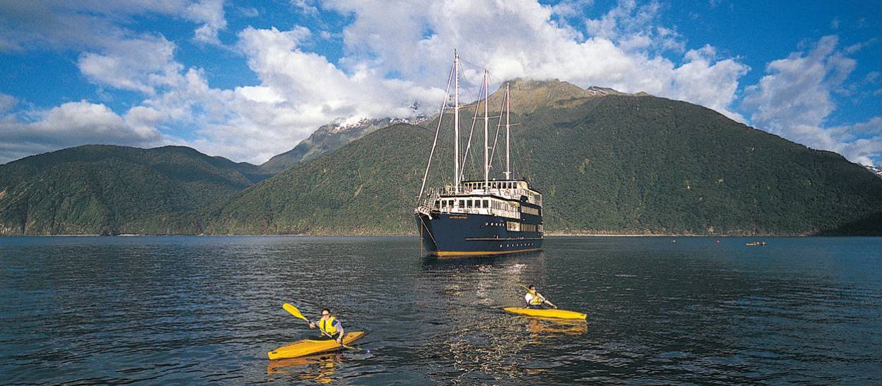A night on Milford Sound is a highlight of the tour