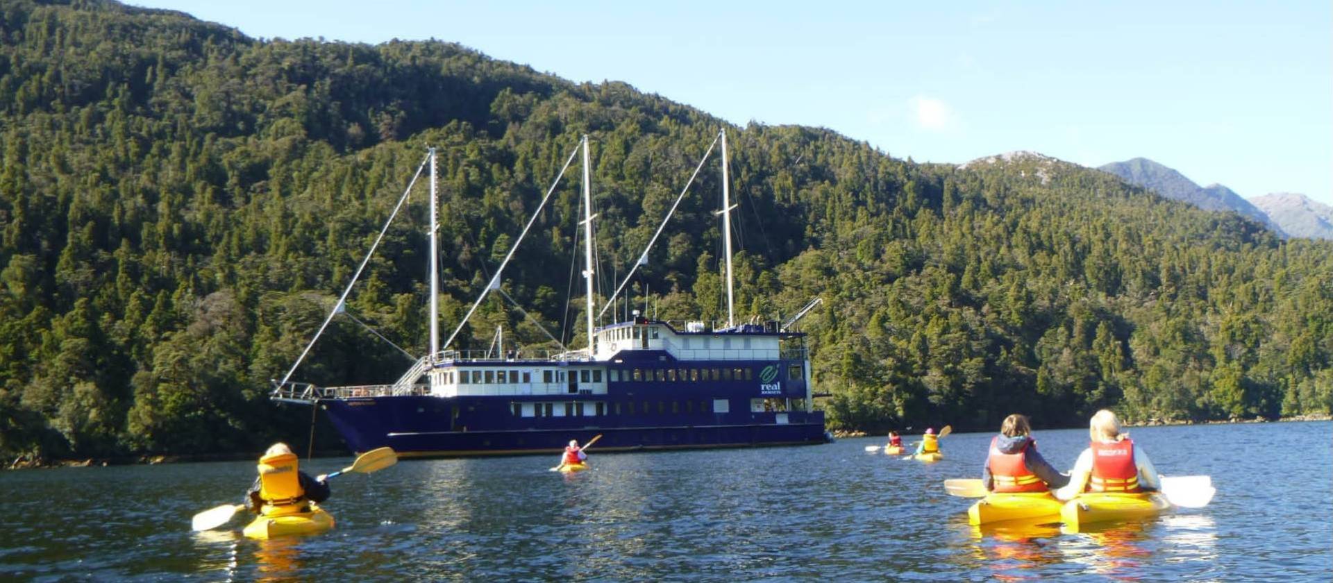 Kayaking with friends in Doubtful Sound | Howie Barnes