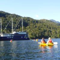 Kayaking with friends in Doubtful Sound | Howie Barnes