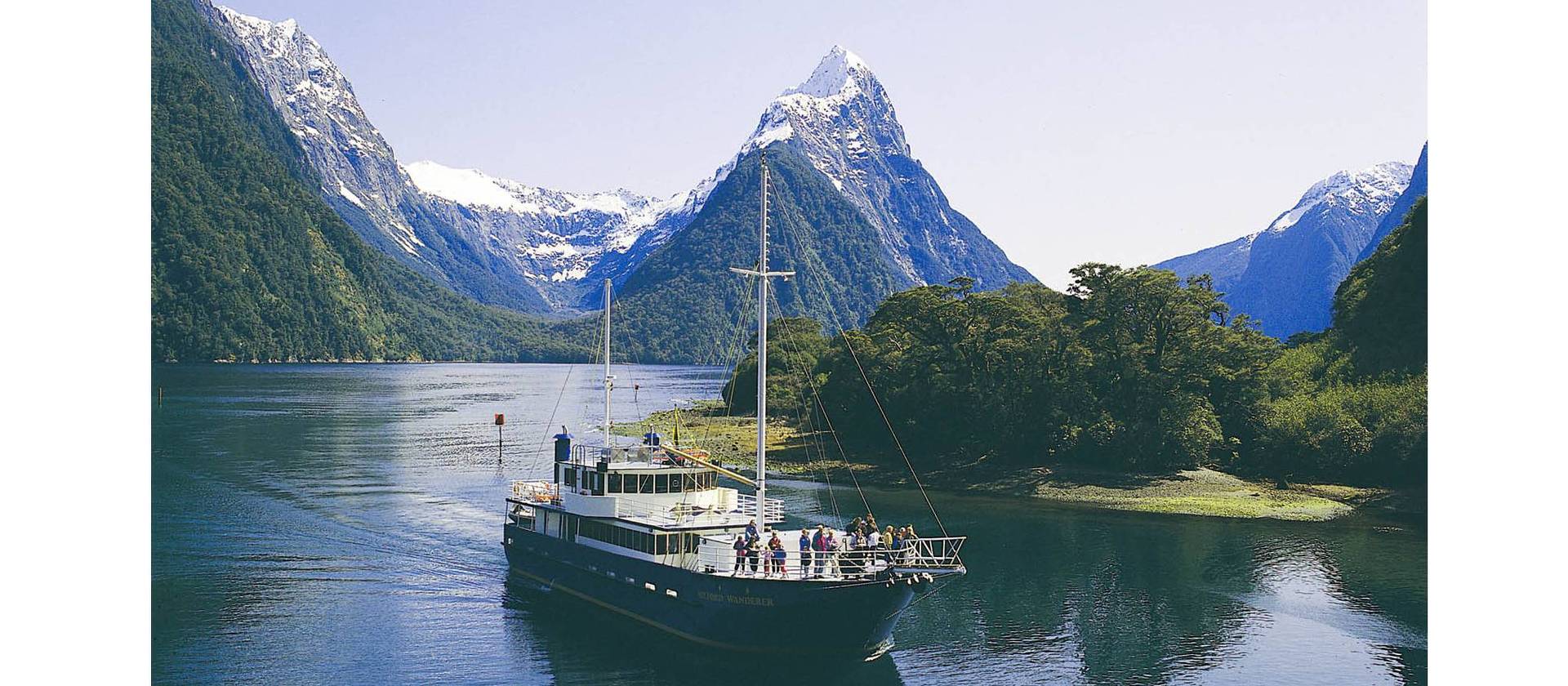 Enjoy a night on the Milford Wanderer