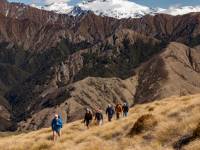 Hiking through the tussock lands of Ben Lomond Station |  <i>Colin Monteath</i>