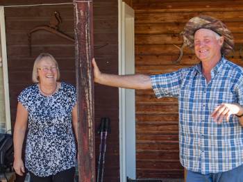 John and Ginny from Ben Lomond Station |  <i>Colin Monteath</i>