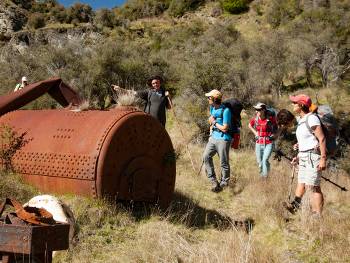 Forgotten gold mining machinery from the 1800s gold rush. |  <i>Colin Monteath</i>