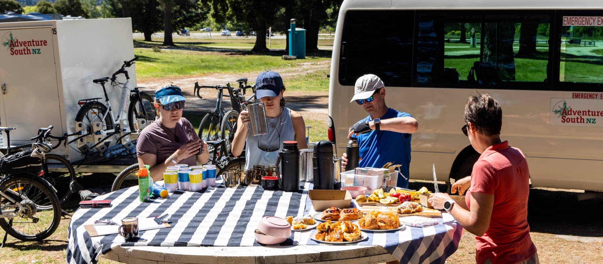 Our morning tea pitstops are full of delicious treats | Geoff Marks