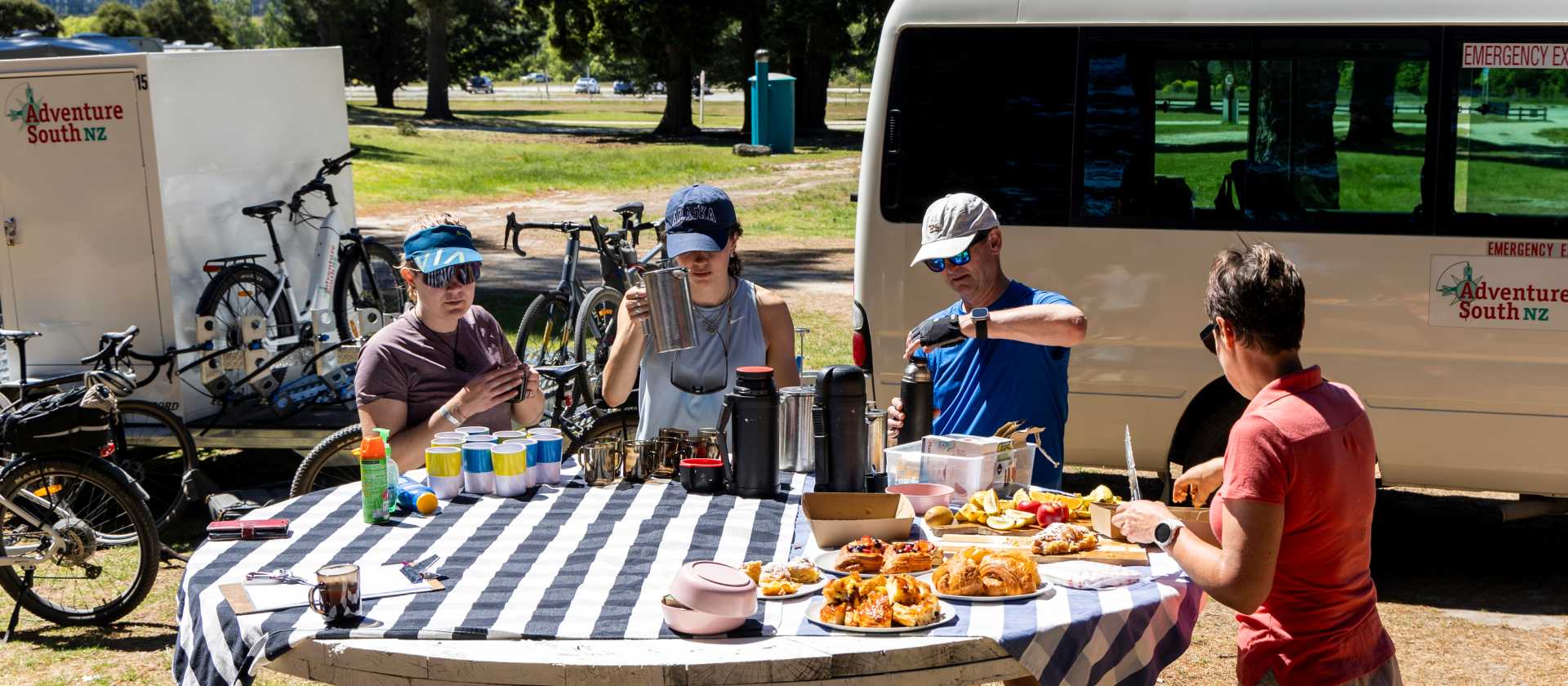 Our morning tea pitstops are full of delicious treats | Geoff Marks