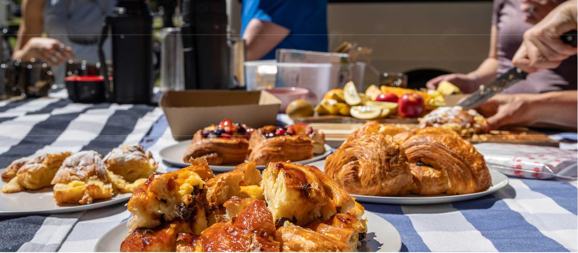 Our morning tea pitstops are full of delicious treats | Geoff Marks