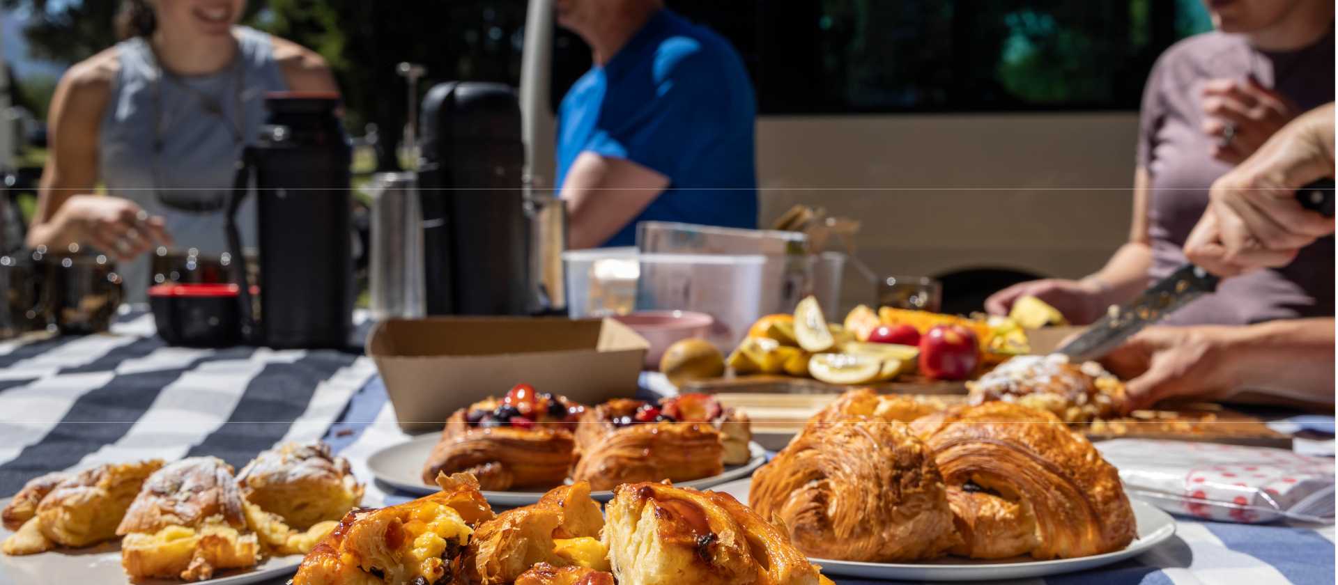 Our morning tea pitstops are full of delicious treats | Geoff Marks