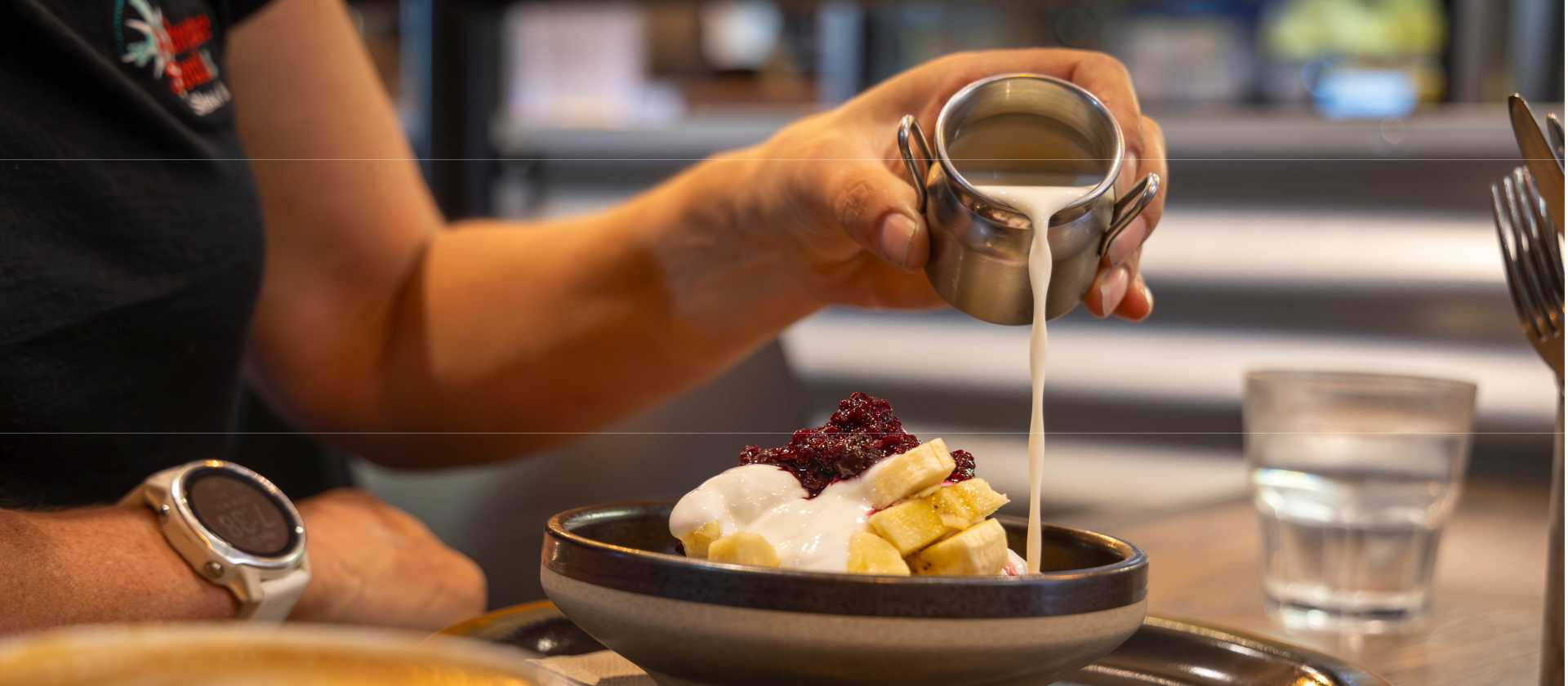 Most meals are included. Credit Geoff Marks | Geoff Marks