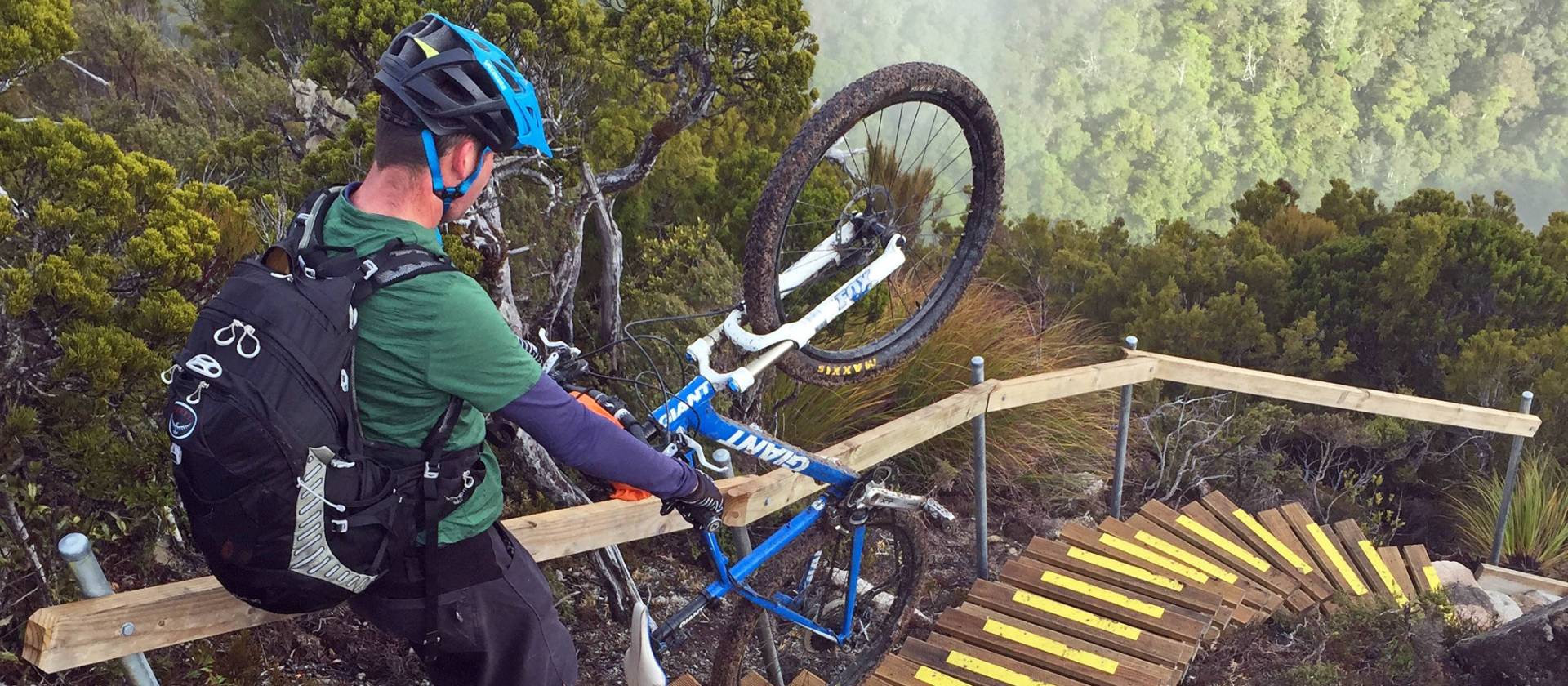 old ghost road mountain bike