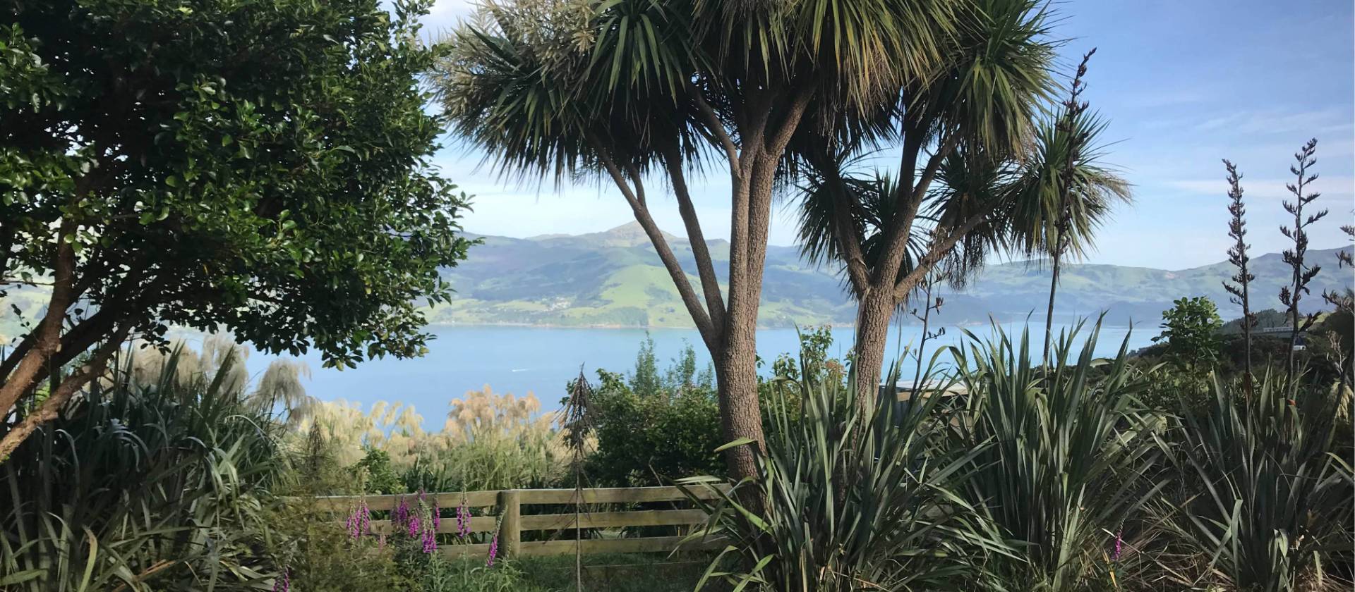 Stunning views greet you from the gardens of Onuku Farm | Janet Oldham