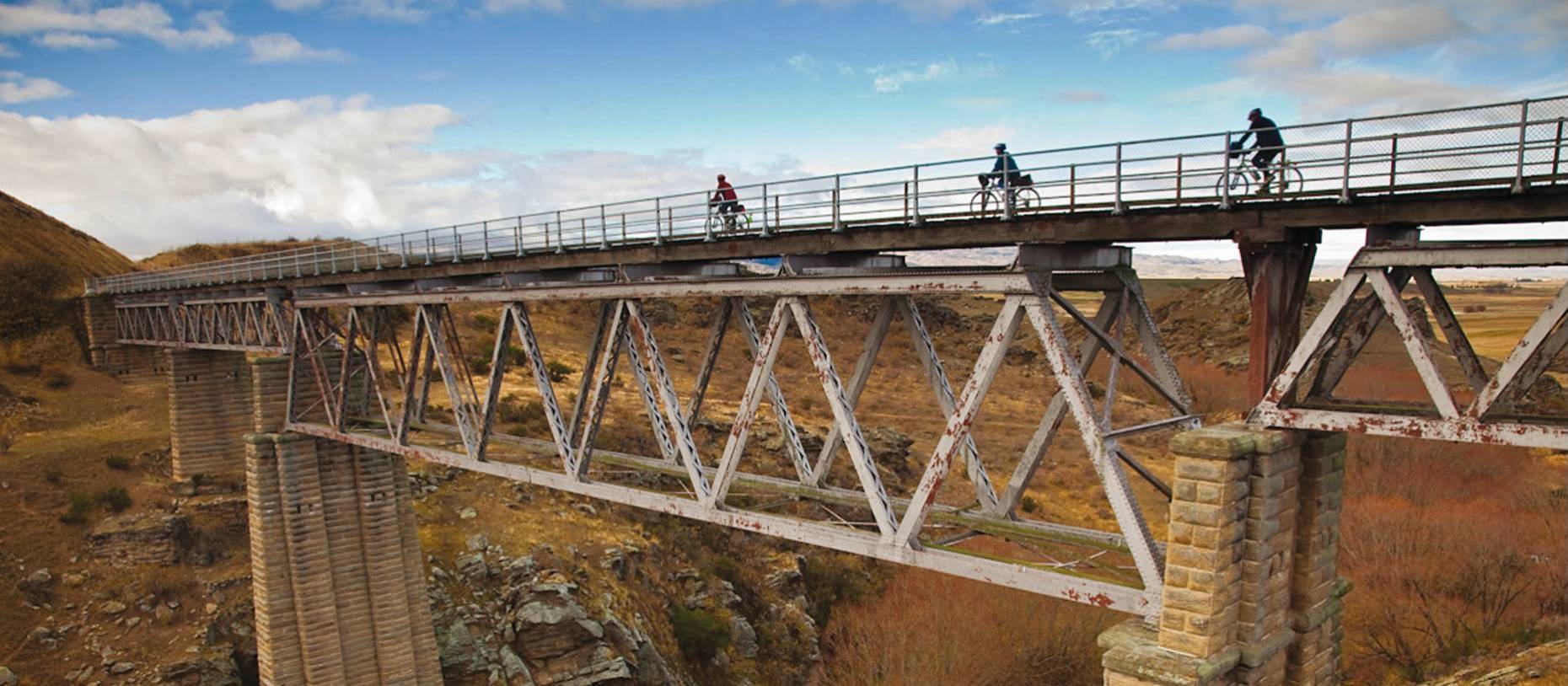 Cycling across viaducts on our Otago Rail Trail adventure is a real highlight | Colin Monteath
