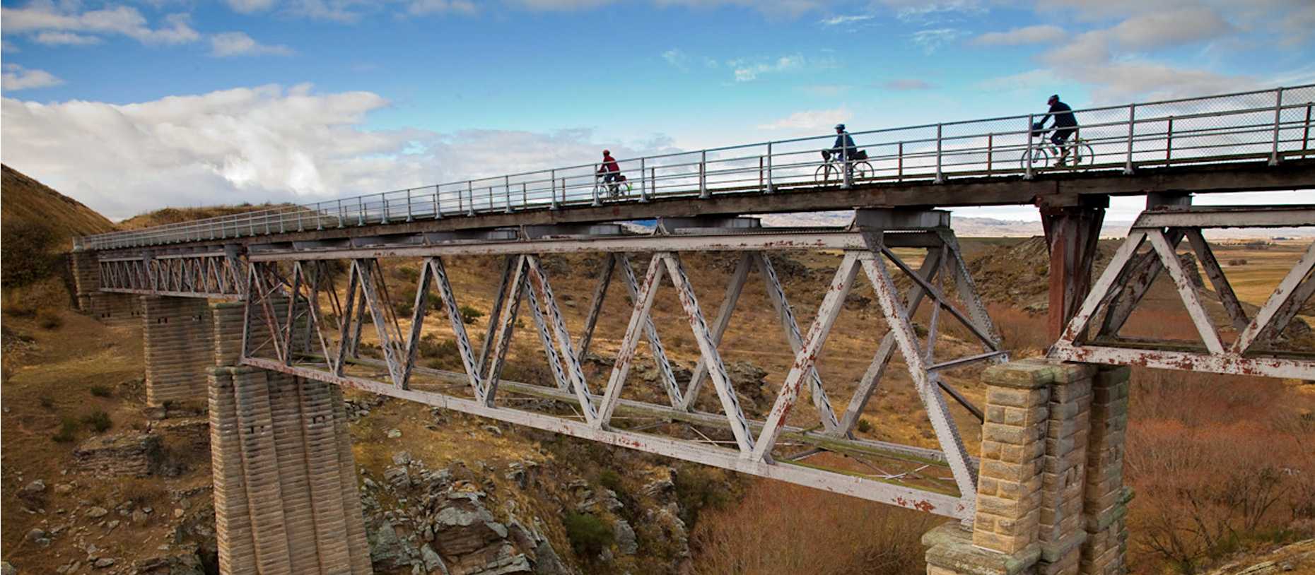 Cycling across viaducts on our Otago Rail Trail adventure is a real highlight | Colin Monteath