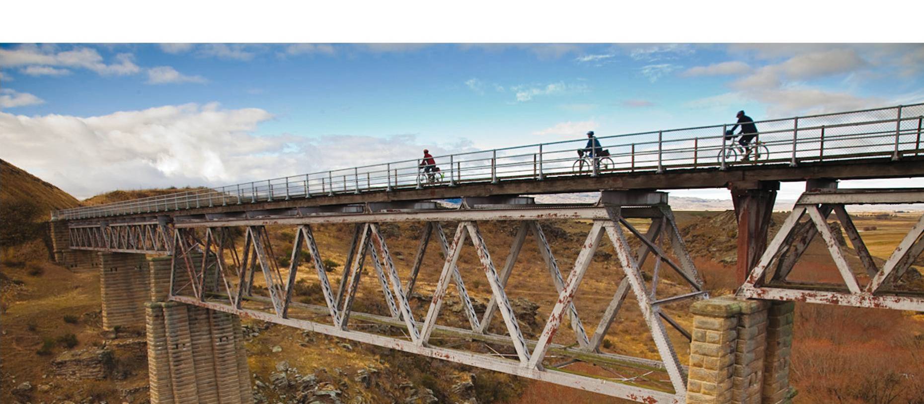Cycling across viaducts on our Otago Rail Trail adventure is a real highlight | Colin Monteath