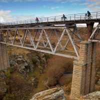 Cycling across viaducts on our Otago Rail Trail adventure is a real highlight | Colin Monteath