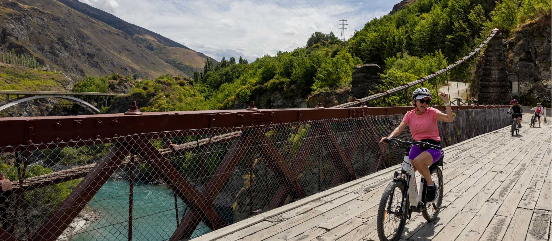Experience the Queenstown trails network, and perhaps even do a bungy jump to get the adrenaline pumping! (bungy at own cost) | Izzi Barton