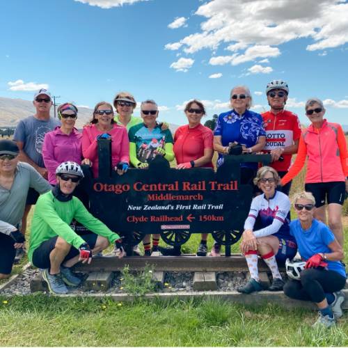Beginning of the Otago Central Rail Trail