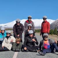 Group photo on the Alps 2 Ocean | Vanessa Wilson