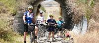 Riders on the Otago Rail Trail Family Adventure | Gesine Cheung