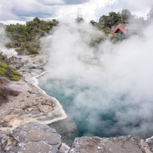 Rotorua is well known for its geothermal activity
