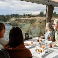 Soak in the changing landscapes over a full-service breakfast in Scenic Plus, as you cross the mighty Southern Alps. | Jay French