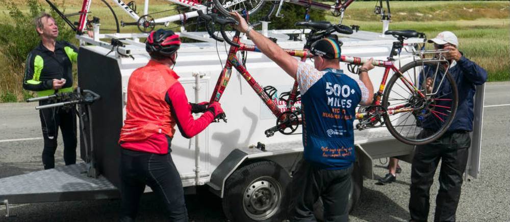 Special trailers designed to transport road and tandem bikes | Douglas McKay