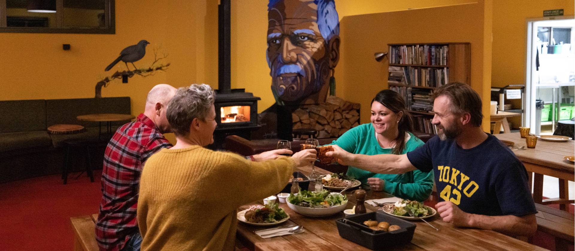 Riders enjoying their time cycling along the Timber Trail | Timber Trail Lodge