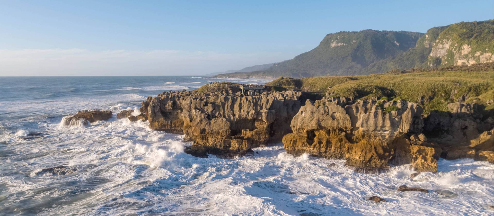 The rugged and wild coastline of the West Coast