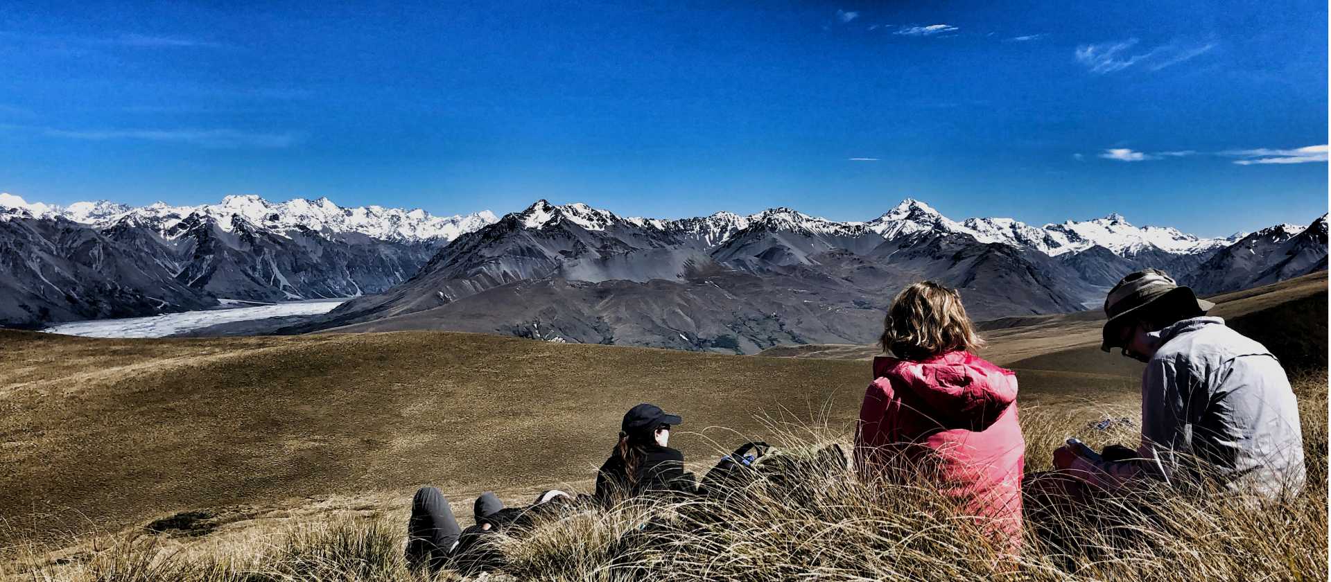 Views towards Aoraki-Mt Cook from the Two Thumb Range near Tekapo | Angela Sexton