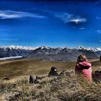 Views towards Aoraki-Mt Cook from the Two Thumb Range near Tekapo | Angela Sexton