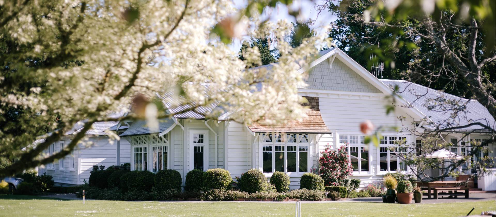 Flowers in full bloom at the Wallingford Homestead | Wallingford Homestead