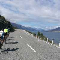Road cyclists on the West Coast of NZ | Stef Woodward