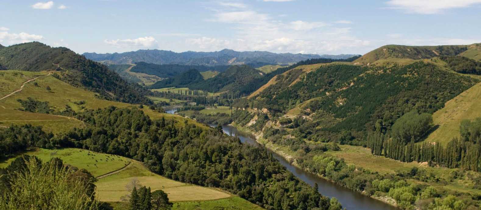 Scenery along the Mt Ruapehu & the 3 Rivers cycle | Getty Images Signature
