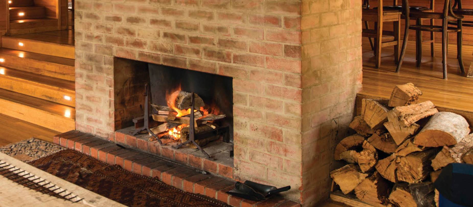 Wood fire at the Lodge | Graham Michael Freeman