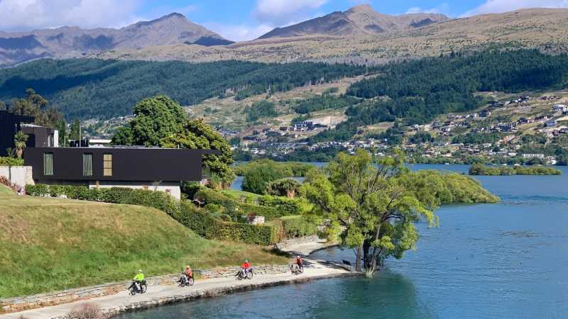 Rolling out on the Queenstown Trails and instantly remembering why this region is so special. | Sam Duckworth