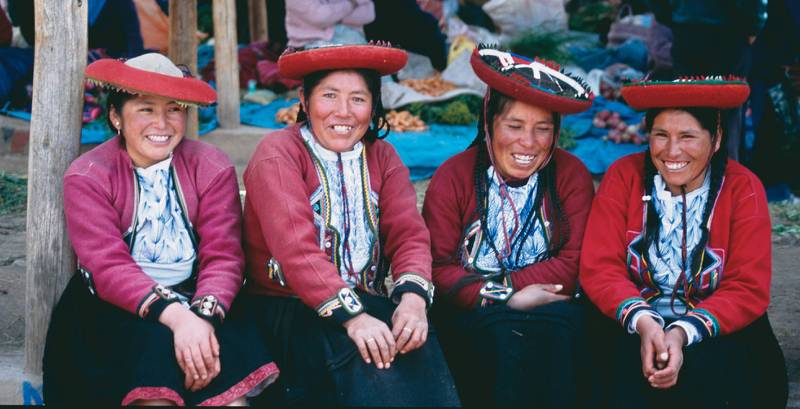 A trip to the markets is a must on all our trips in Peru to ensure you experience the local Quechuan people in their traditional dress. |  <i>Donna Lawrence</i>