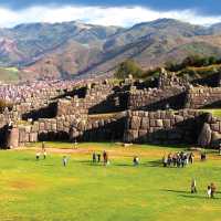 Sunshine over the ancient Inca ruins of Sacsayhuaman above Cusco | Sue Badyari