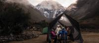 A meal with a view, spectacular views surround our campsite dining tent | Mark Tipple