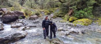 Mid river chats in Goat Pass | Adventure South NZ
