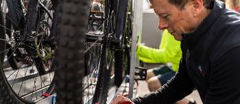 Securing our bikes to our custom bike trailers | Lachlan Gardiner