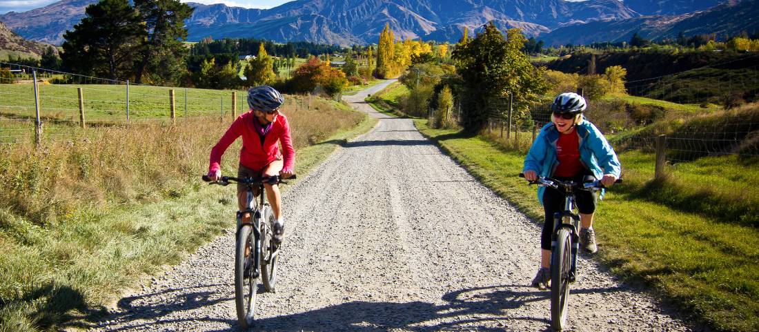Riding the Queenstown Trails